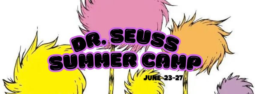 Seuss-on-Stage Summer Camp poster